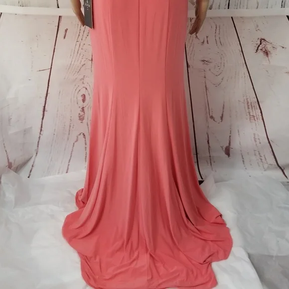 ALYCE PARIS Dress 1085Beaded Illusion Dress - Picture 5 of 8